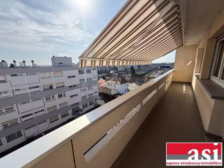 bischheim : grand 3/4 pièces 78m²