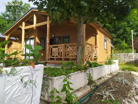 ariege  chalet parfait etat camping du lac de mercus garrabet