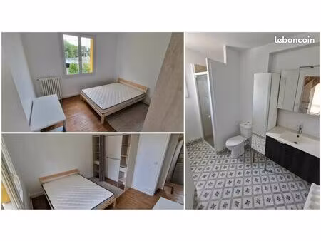 chambre location moyenne durée 1 à 2mois