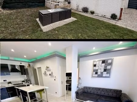 maison 2chambres - 55m² - 150m² jardin - refaite récent - proche transport