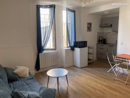 studio meublé à louer rouen préfecture/cauchoise/st gervais