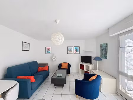 location appartement 2 pièces meublé à larmor-plage (56260) : à louer 2 pièces meublé / 44