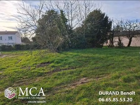 terrain constructible viabilisé à vendre