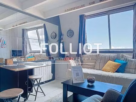 vente appartement t1 bord de mer à courseulles-sur-mer (14470) : à vendre t1 bord de mer /