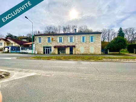 immeuble commercial et habitation en coeur de village