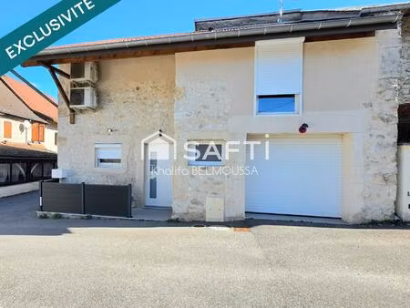 charmante maison entièrement rénovée – 90 m² – ceyzerieu