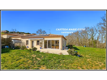 maison renovee  plain-pied 4 pièces ordan larroque (32) jardin clôturé