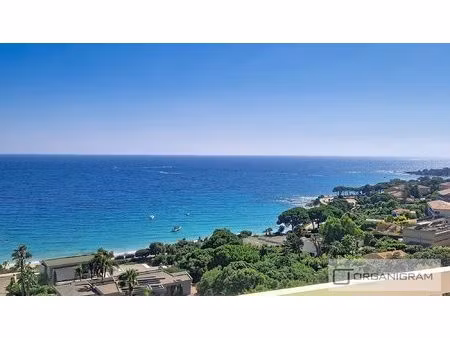 ajaccio – route des sanguinaires – duplex avec vue mer panor