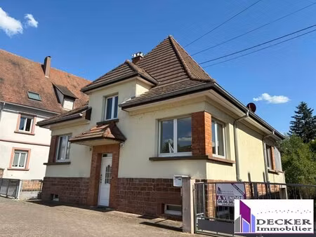 en vente maison 90 m² – 165 000 € |zinswiller