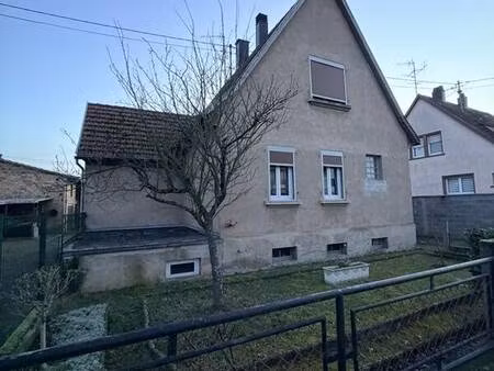 maison de 89 32 m2 habitables sur un terrain de 6 41 ares à haguenau