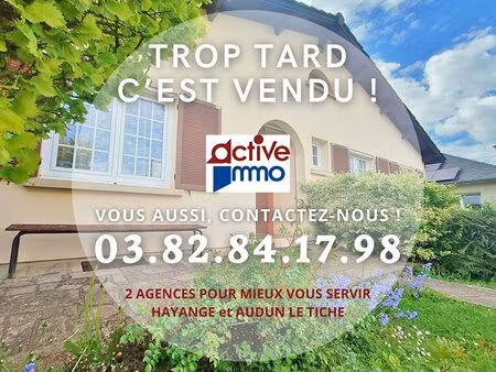 en vente maison 102 m² – 294 000 € |aumetz