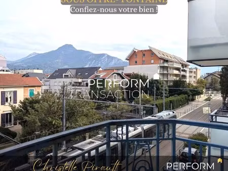 achat appartement 3 pièces 64m² fontaine 38600