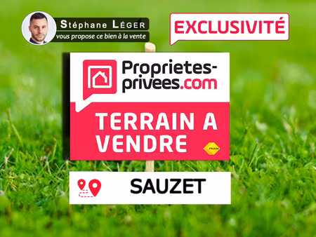 achat terrain 1 170m² sauzet 26740