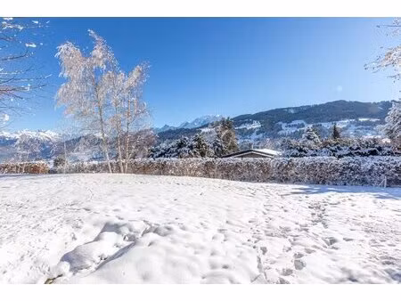 achat terrain 750m² demi quartier 74120