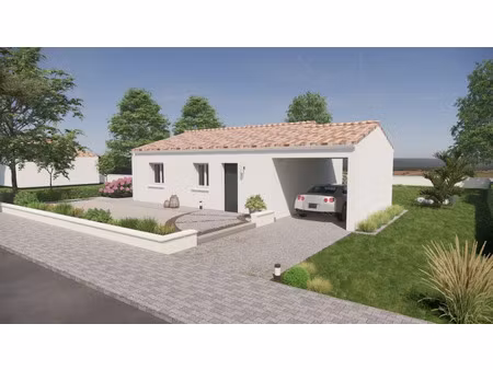 vente maison neuve 3 pièces 60 m² à mazeray (17400)  155 795 €