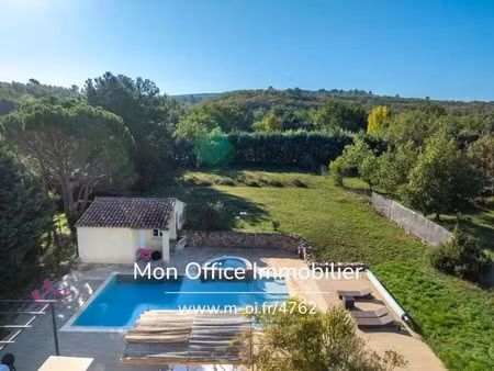 référence : 5496-sjo - belle villa de plain pied à rians (83560) 2 suites + 2 chambres  4.