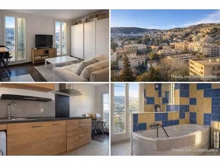 achat appartement 2 pièces 42m² nice 06000