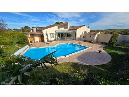 achat maison 6 pièces 166m² nieul les saintes 17810