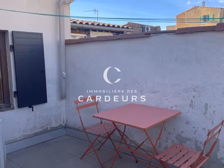 location appartement de type 2 meublé avec terrasse aix en p