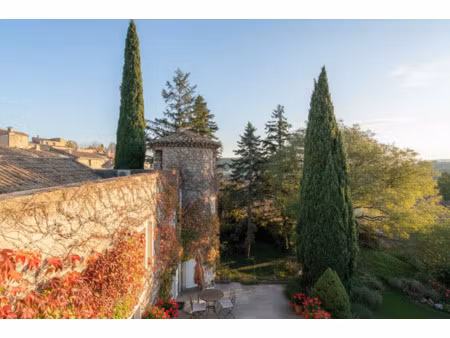 demeure exceptionnelle au coeur d'un village pittoresque du vaucluse