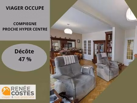 viager occupé - f79-h78 ans - compiegne (60200)