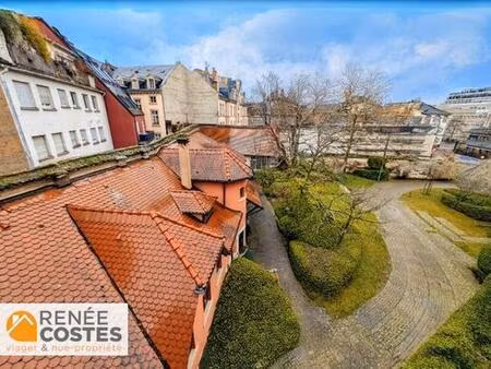 vente en nue propriété - h78 ans - strasbourg (67000)