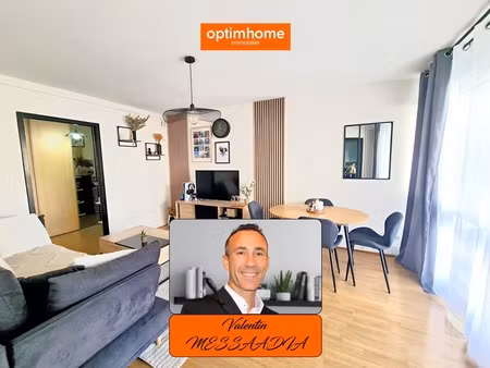 t3 de 69 m² – balcon – parking – rénové – vandœuvre-lès-nancy