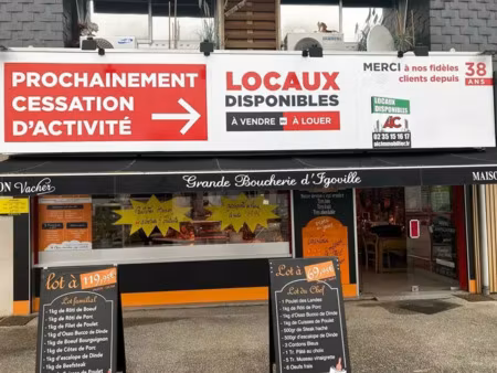 vente commerce igoville 27460