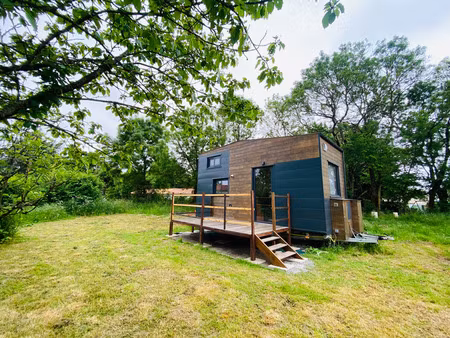 lairoux (85400) rarissime 20 min des plages adorable tiny house 4 couchages sur 516 m² via