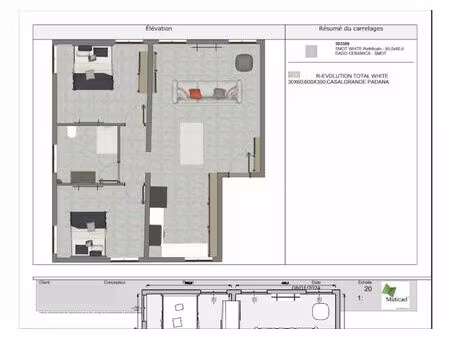 vente appartement 3 pièces 65 m2 à olmeto