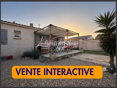 vente maison 4 pièces 85 m² à saint-nazaire-d'aude (11120)  199 000 €