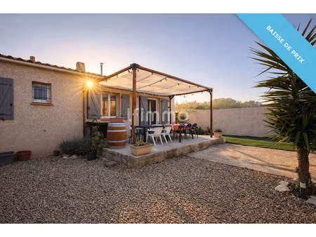 vente maison 4 pièces 85 m² à saint-nazaire-d'aude (11120)  229 000 €