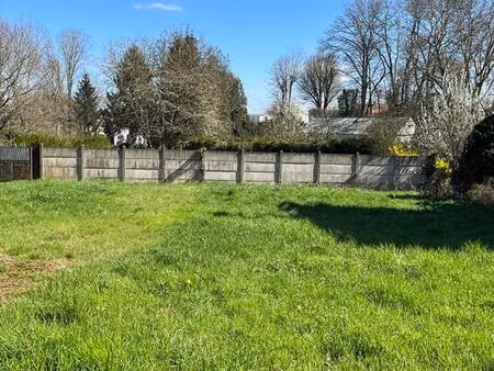 achat terrain 601m² ribecourt dreslincourt 60170