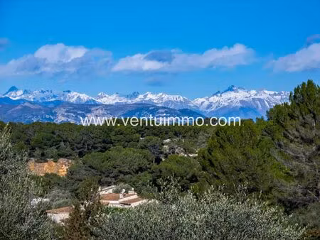 vente terrain 656 m² vallauris (06220)