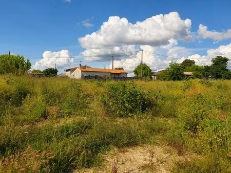 terrain à bâtir à pugnac (33710)