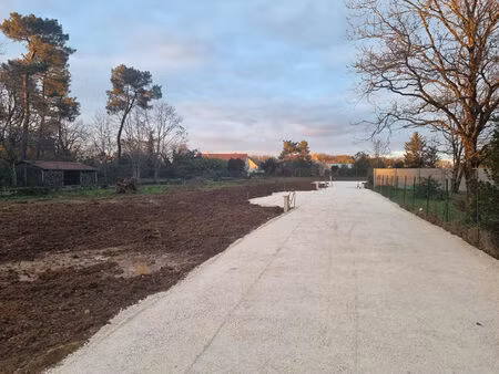 achat terrain 600m²