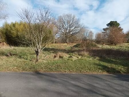 terrain plat à bâtir