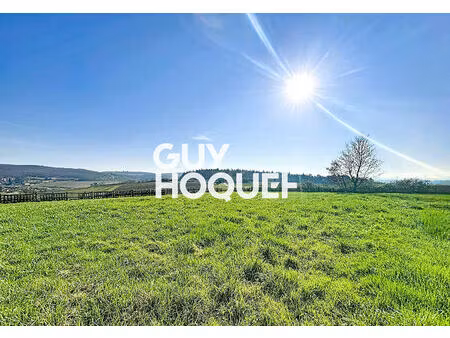 sous offre // terrain constructible de 1120 m² environ  hors lotissement - 71960 la roche 