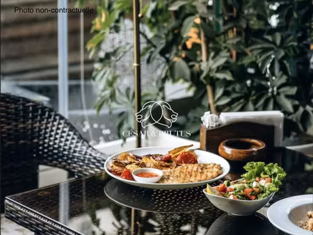 fonds de commerce : restaurant- part dieu de 105 m² avec terras