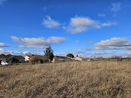vente terrain à construire 750 m² saint-pierre-de-mons (33210)