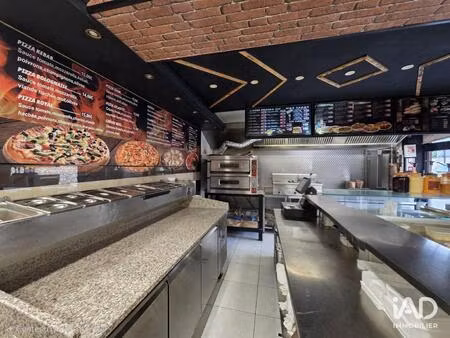 vente restauration rapide 80 m²