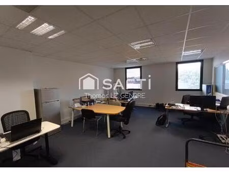 vente bureau 2 pièces 73 m² saint-herblain (44800)