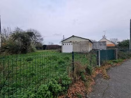 vente terrain à saint-nazaire immaculée  villeneuve  québrais  landettes (44600) : à vendr