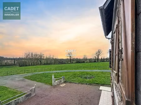 vente maison à hudimesnil (50510) : à vendre / 93m² hudimesnil