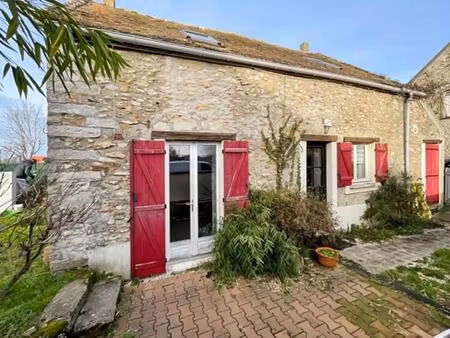 maison briarde 5 pièces à fouju  jardin et calme