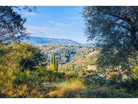 vente terrain 750 m² colomars (06670)