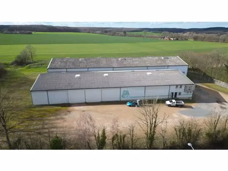 entrepôt à vendre avec parcelle constructible