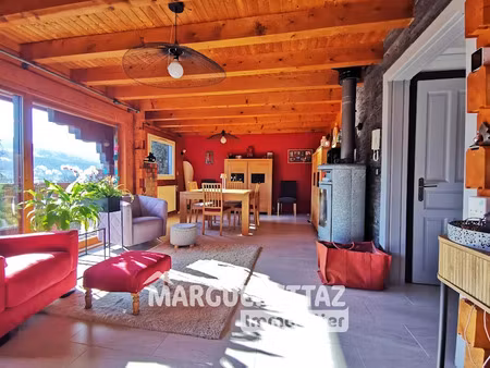 vente chalet 7 pièces 163.87 m² à boëge (74420)  680 000 €