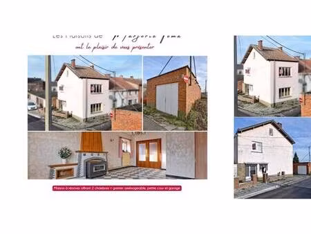 maison à vendre à rue du petit coron 37 marchienne-au-pont (vbd93307)