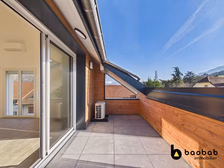 barberaz - appartement t3 - terrasse - neuf